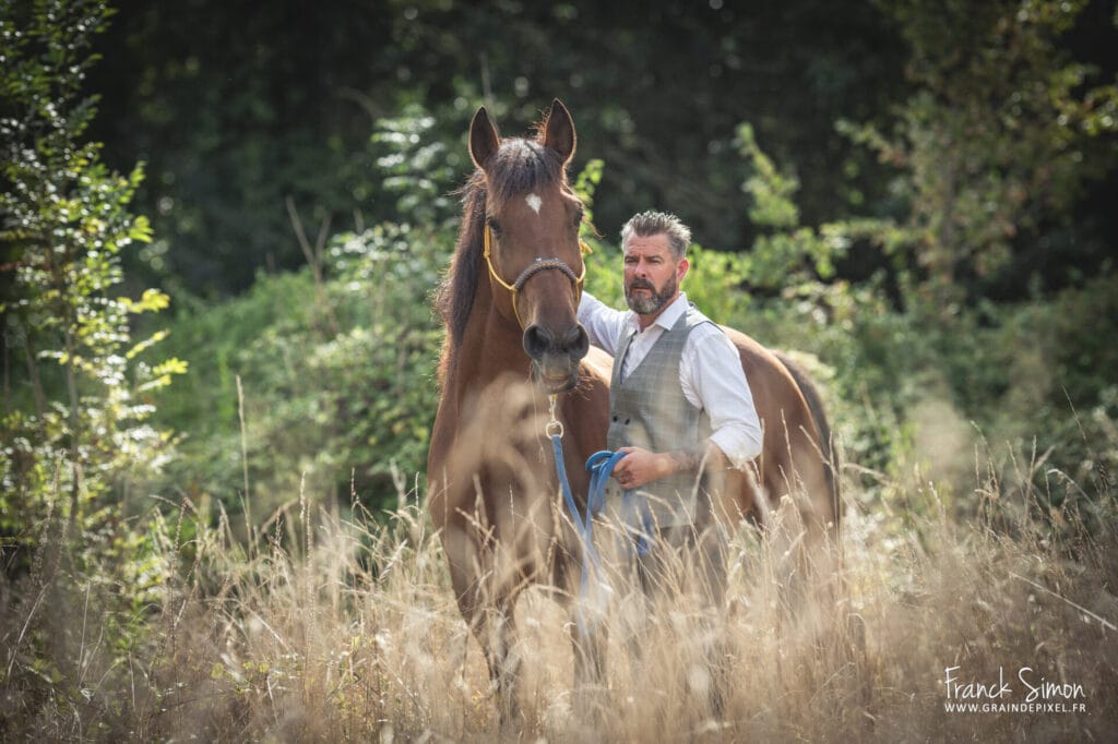 olivier et Utah - séance cavalier et cheval - séance photo - Grain de Pixel - photographe équestre et canin - Charente - Nouvelle aquitaine