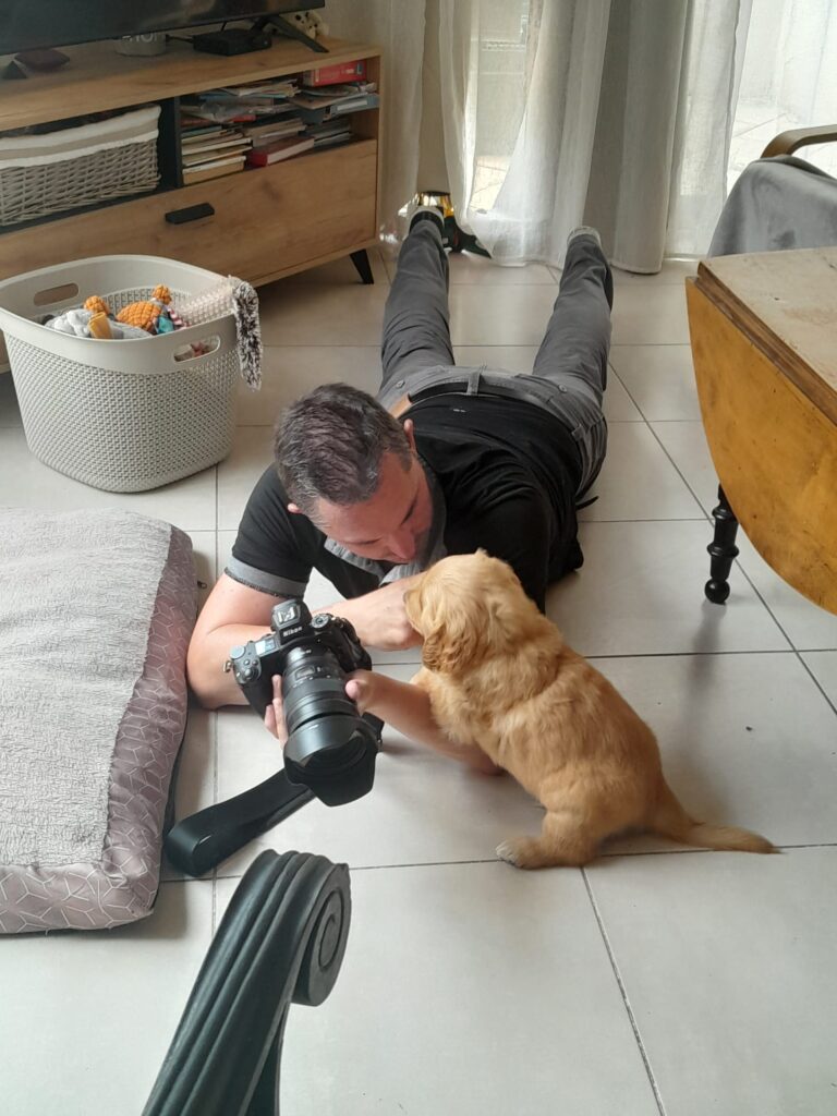 Franck Simon - photographe à Grain de Pixel - photographe canin en Charente - Angoulême
