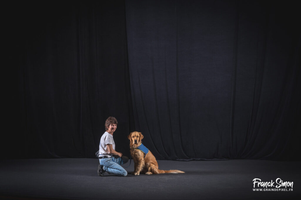 handi'chien - travail photographique - association 4 pattes Jonzac et handi'Chiens - Franck SIMON - photographe canin en Nouvelle Aquitaine