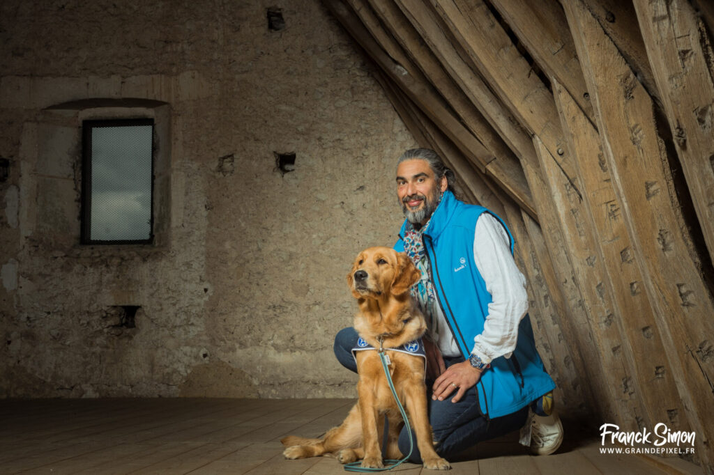 handi'chien - travail photographique - association 4 pattes Jonzac et handi'Chiens - Franck SIMON - photographe canin en Nouvelle Aquitaine
