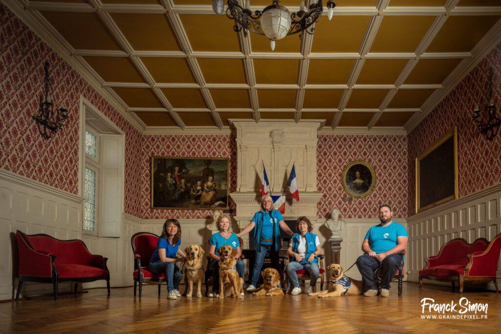 handi'chien - travail photographique - association 4 pattes Jonzac et handi'Chiens - Franck SIMON - photographe canin en Nouvelle Aquitaine